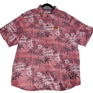 NFL Washington Commanders Tommy Bahama Hawaiian Shirt Mens XL Island Zone NEW